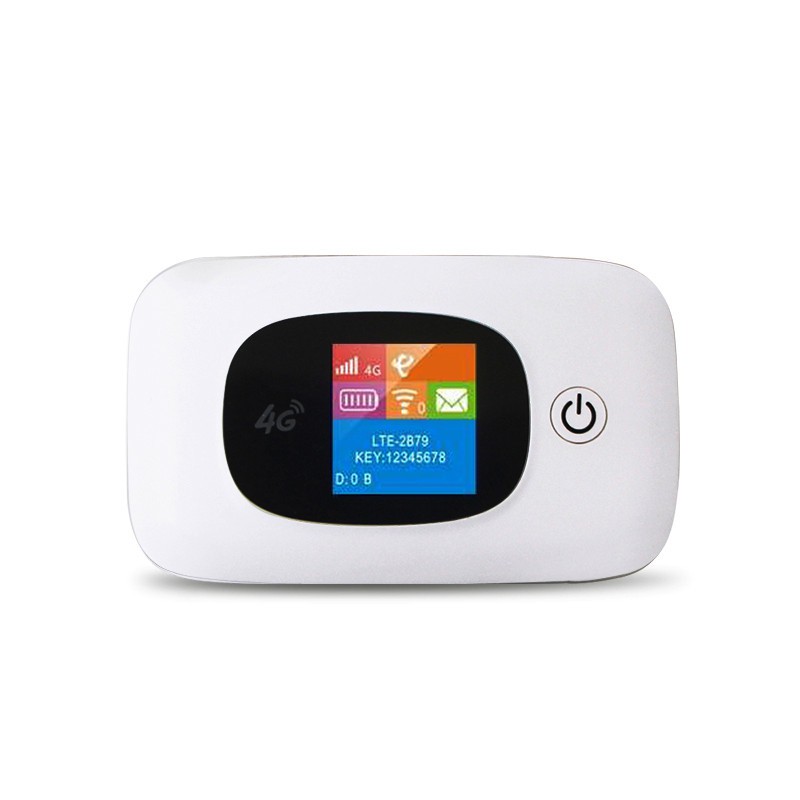 Portable 4G LTE Wireless Router LED Display